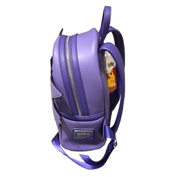 Loungefly Pokemon Gengar Cosplay Mini Backpack Model 0094 Chrome Hardware NEW - Picture 8 of 11